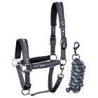 Equestrian Society – căpăstru de grajd cu funie de conducere (halter și lead rope)