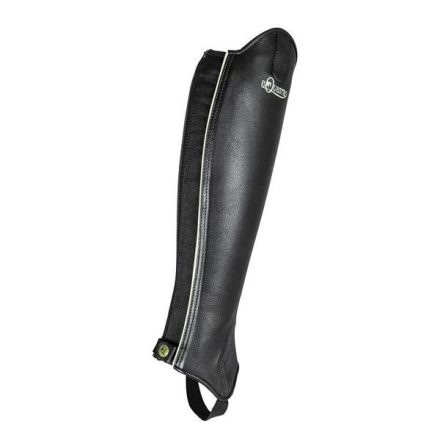 Jambiere unisex din piele moale cu fermoar