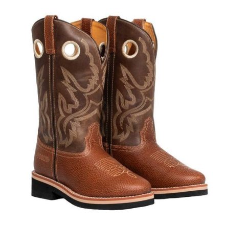 Cizme western Buckaroo din piele pull-up - 35