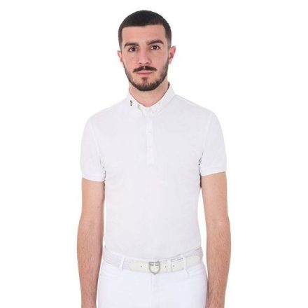 Tricou de competiții pentru bărbați din material tehnic respirabil