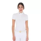 Guler slim fit pentru femei mandarin tricou polo de concurs