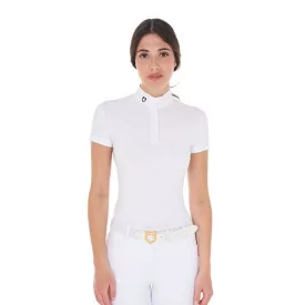 Guler slim fit pentru femei mandarin tricou polo de concurs