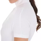 Femei slim fit stretch tricou polo de concurs