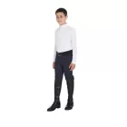 Cămașă de competiție slim fit bărbați, cu trei nasturi