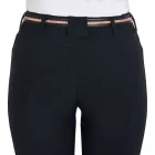 Curea de piele decorată cu lanț rosegold