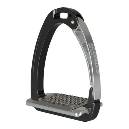 Etrier din aluminiu Acavallo Arco - maro deschis