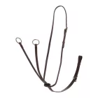 Acavallo Collier martingală - Cob, negru