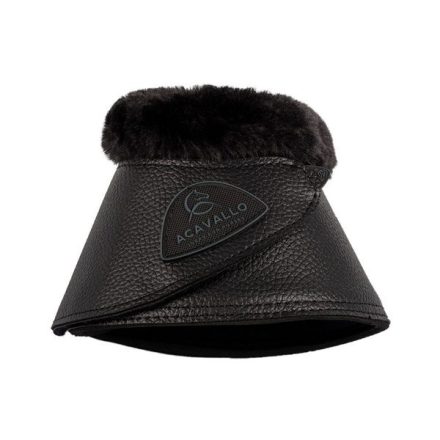 Clopot copita Acavallo velcro - L, maro