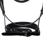 Frâu dublu Equestro fără dârlogi - cob