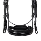 Frâu dublu Equestro fără dârlogi - cob