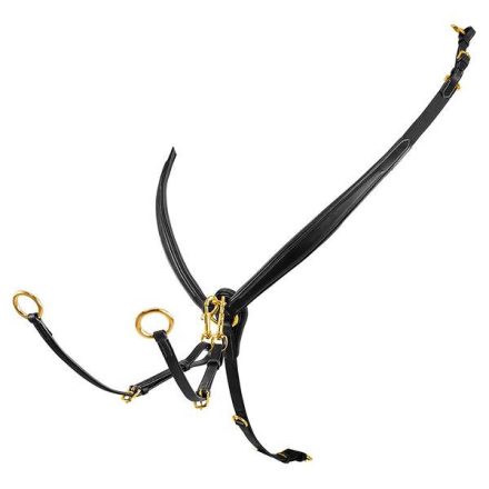 Presen Equestro cu martingală - Cob, negru
