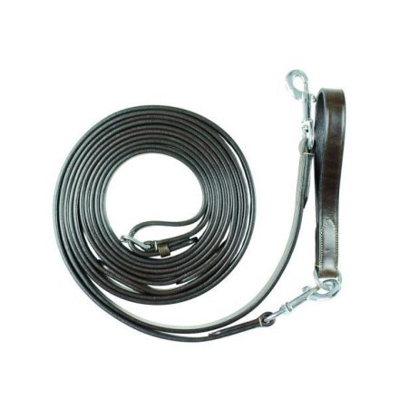 Dârlogi de încordare piele Equestro - negru
