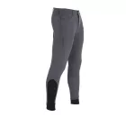 Pantaloni cu silicon Equestro Caspar pentru bărbați - alb, 40