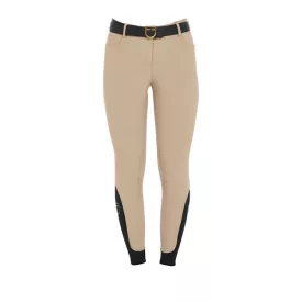 Pantaloni de damă Equestro slim fit - maro, 36