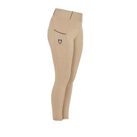 Pantaloni Equestro cu silicon, pentru copii - bej, 10 ani