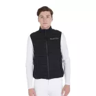 Vesta de echitatie Equestro rezistenta la vant pentru barbati - neagra, L