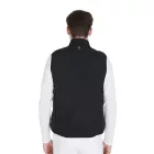 Vesta de echitatie Equestro rezistenta la vant pentru barbati - neagra, L