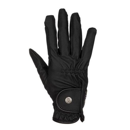 Mănuși de echitație sintetice Equestro, unisex - 6, maro