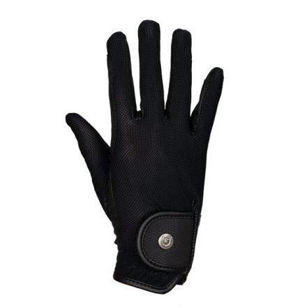 Mănuși de echitație de vară Equestro, unisex - 6.5, albe