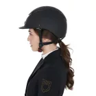 Tocă cu cristale Equestro Narrow Rim Rhinestone - L, Negru