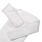 Cravată dresaj Equestro Plastron - alb