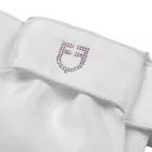 Cravată dresaj Equestro Plastron - alb