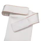 Cravată dresaj Equestro Plastron - alb