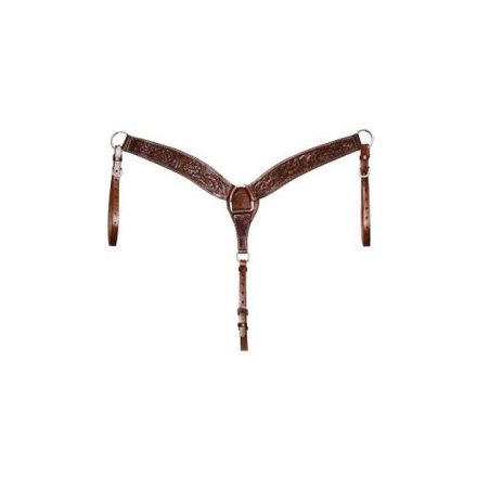 Presen cu modele florale POOL'S - maro