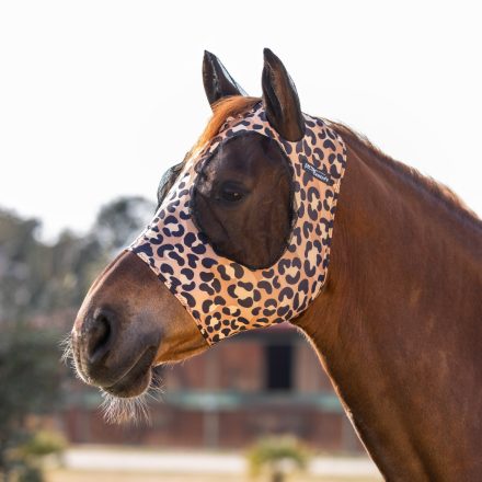 Mască de muște din plasă pro-tech - imprimeu leopard, L