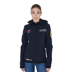 Jachetă Softshell unisex Multilogo de la Pools - L, neagră