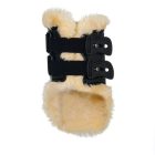 Botine Equestro cu cataramă din blană artificială - Cob, maro