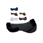 Amortizor Umbria Equitazione cu blăniță de oaie - negru