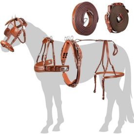 Ham atelaje Eposita Anatomic Style, maro - Cob