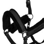 Căpăstru din polipropilenă cu căptușeală din blană artificială de oaie