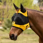 Mască anti-muște cu logo frontal