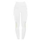 Női slim fit leggings mikro mesh betétekkel