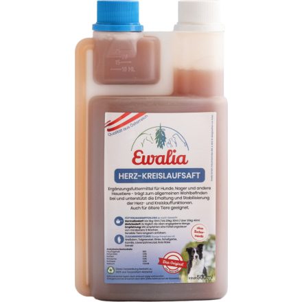 EWALIA Lichid pentru inimă pentru câini - pentru o inimă sănătoasă și o circulație a sângelui