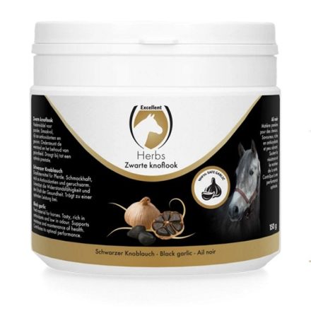 Pulbere supliment nutritiv HollandAnimalCare usturoi negru - 150 g