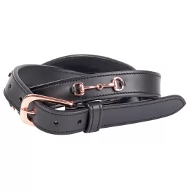 Curea de piele Harry's Horse Rosegold bit