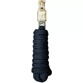 Lesă Harry's Horse Gold 2 m cu carabină de panică