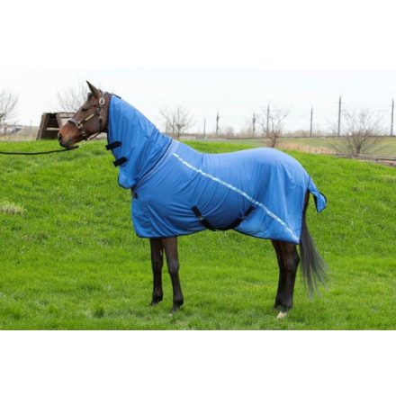 Pătură de muște Harry's Horse Mesh-Pro cu protecție de gât