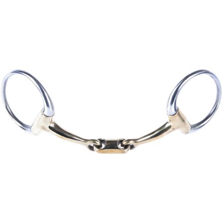 Zăbală subțire Harry's Horse Gold Bras frântă în trei