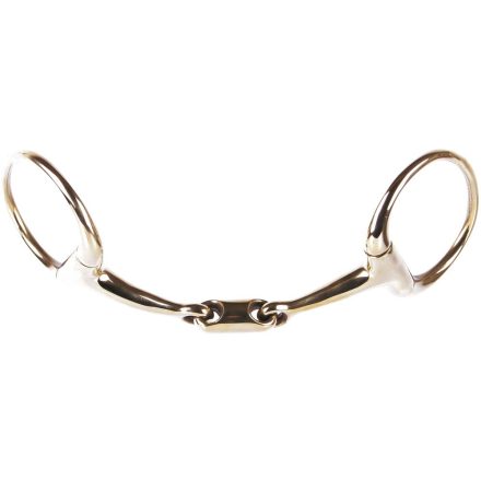 Zăbală subțire Harry's Horse Gold frântă în trei