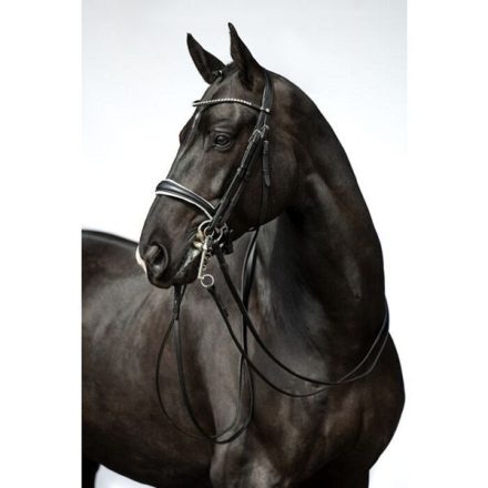 Frâu dublu HKM Dina -cob, negru