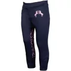 HKM Pink Pony pantaloni echitație cu silicon
