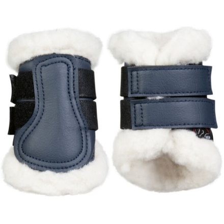 Apărătoare de tendon HKM Comfort Shetty - albastru închis, Mini Shetland