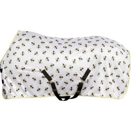 Pătură de muște Hkm Bee - alb/galben, 105 cm