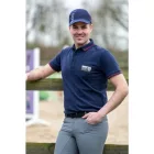 Cămașă de concurs pentru bărbați HKM Derby - L, petrol