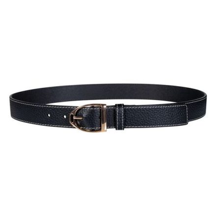 Curea de piele HKM Marrakesh - 70 cm, negru