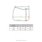 HKM Funny Horses Hearts 2 în 1 suport de șa